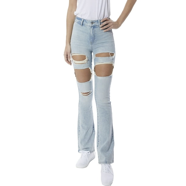 Dollhouse Womens Light Wash Crop Dollhouse Womens Light Wash Crop